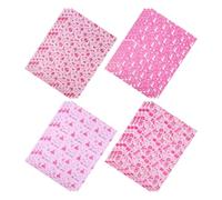 HAKIDZEL 12 Piezas Papel de Obsequio Floral Rosa para Envolver Ramos de Flores Diseño Decorativo y Presentación Adecuado para Cumpleaños y Propuestas Románticas