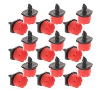 HAKIDZEL 150 Piezas Emisor Ajustable de Microaspersión para Riego de Jardín y Macetas, Gotero de Agua Fácil de Instalar 8 Orificios y Flujo Regulable de 0-70l/h