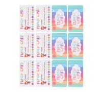 HAKIDZEL 150 Piezas Tarjetas de Recompensa Niñas de Papel Adorable y Fácil de Usar, Ideales para Motivar Aula y Fomentar Buen Comportamiento