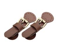 HAKIDZEL 2 Cierres Magnéticos a Presión y Material de Cuero Sintético para Ropa y Bolsos Diseño Conveniente para Costura y Manualidades DIY