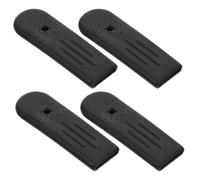 HAKIDZEL 2 Pares de Manijas Agarre Cómodo de Extensión del Freno y Fácil Instalación en Caucho Negro para Sillas de Ruedas para Accesorios de Silla de Ruedas