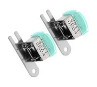 HAKIDZEL 2 Piezas Accesorio para Grabadora de Casete Estéreo 4211 de Metal | Cabezal Magnético de Audio, Doble Canal y Botón Independiente, Pieza para Cinta Cassette