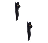 HAKIDZEL 2 Uds Tijeras De Peluquería Estuche Protector De Cuero Bolsa Uñas Arte Tachuelas Cizalla Bolsa De Tijeras De Corte Bolsa De Herramientas De Salón Herramientas De Corte De Pelo