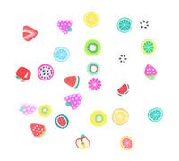 HAKIDZEL 2000 Piezas Accesorios Para Cortar Frutas Diy Decoraciones De Uñas Rodajas De Fruta Pegatinas Para Uñas y Bricolaje