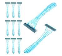 HAKIDZEL 20piezas Unidades Maquinillas de Afeitar Desechables para Hombres y Mujeres Recortadoras Manuales Multiusos para Viaje Hotel y Uso Personal Diseño Compacto y Seguro para Piel