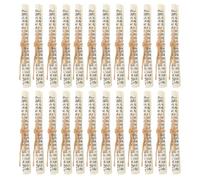 HAKIDZEL 24 Rollos de mezuzá Kosher para Puerta, pergamino de bendición judía, decoración con inscripción hebrea, Recuerdo de Boda judío para la Puerta del hogar, decoración de mezuzá para
