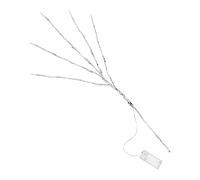 HAKIDZEL 2piezas Luces Led Decorativas Forma De Ramas para Jarrones Accesorios Fotográficos Sin Batería Plata Ilumina Tu Hogar y CREA Acogedores