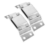 HAKIDZEL 2piezas Soporte de Luz para Casco Aluminio Resistente Base para Linterna Frontal Accesorios Casco de Seguridad Pack