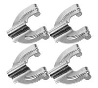HAKIDZEL 4 Piezas de Gancho de Garra para Bombo en Aleación de Aluminio, Diseño Único, Material Resistente y Portátil para Prácticas en Casa y Actuaciones Excelentes