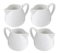 HAKIDZEL 4 Piezas Taza de Cerámica para Espumar Café Capacidad de 50ml, Diseño Especial de para Latte Art y Fácil de Limpiar, Adecuado para Servir Crema