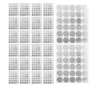 HAKIDZEL 40 Almohadillas de Aluminio Impermeables para Pegamento de Pestañas Tapetes Adhesivos Desechables para Extensiones Protector de Pegamento para Uso Profesional y Maquillaje