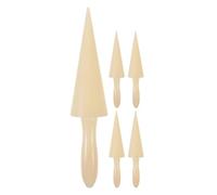 HAKIDZEL 5 moldes para conos de helado - Herramienta ergonómica de cocina para hacer gofres caseros - Rodillo antiadherente para una limpieza fácil