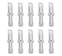 HAKIDZEL Accesorios para Postes de Carpa de Aluminio 8,5 MM 10 Piezas Tapas de Extremo Macho para Tiendas de Campaña Reparación y Recambios para Camping