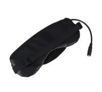 HAKIDZEL Antifaz para Dormir USB Recargable Vapor Antifaz Refrescante de Cuero Gris sin Aroma Máscara de Ojos para Relajación Alivio de Fatiga Ocular y Uso Casa Oficina y Viajes