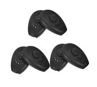 HAKIDZEL Auditivos de Silicona para Teñir el Cabello 3 Tapones Reutilizables Protección Accesorios para Peluquería Uso Salón Protección contra Calor Unisex