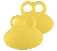 HAKIDZEL Balones de Agarre para Fortalecer Dedos y Entrenamiento de Fuerza Material PU, 2 Piezas para Rehabilitación y Descompresión Manual