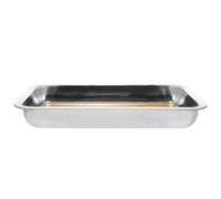 HAKIDZEL Bandeja de Disección Acero Inoxidable para Laboratorio de Biología con Cera Dissecting Tray para Clases y Experimentos Científicos