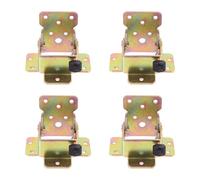 HAKIDZEL Bisagras Plegables de Hierro Dorado para Patas de Mesa, 4 Piezas Función Autoblocante y Almacenamiento Compacto para Muebles