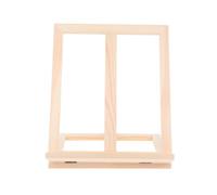 HAKIDZEL Caballete de Mesa de Madera Maciza Reforzada y Plegable para Pintura al Óleo, Soporte de Escritorio, Adecuado para Artistas y Estudiantes