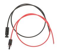 HAKIDZEL Cable de Extensión para Panel Solar 2piezas Compatible Conectores Fotovoltaicos Material Plástico Fiable para Energía Renovable
