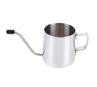 HAKIDZEL Cafetera Boca Larga de 250ml de Acero Inoxidable Resistente al Óxido Deslustre para Uso en Casa o Tienda