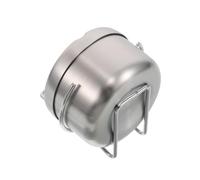HAKIDZEL Cenicero de Pared Adhesivo de Acero Inoxidable Rejilla Anti-Viento, Tamaño Adecuado para Baños y Oficinas