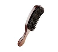 HAKIDZEL Cepillo Para Barba De Cerdas Masajeador Peine De Madera Herramienta De Cuidado Para Hombres Cepillo Portátil Para Peinar La Barba Cabello Casa o Viajando