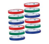 HAKIDZEL Cinta de Atar DIY Pet para Bolsas 12 Rollos Resistente y Práctica para Sellar, Cinta Adhesiva para Cerrar Bolsas en Supermercados y Panaderías