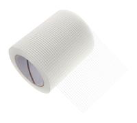 HAKIDZEL Cinta Malla Resistente de Fibra de Vidrio Autoadhesiva para Reparación de Grietas de Color Claro en Paneles de Yeso para Paredes Interiores y Exteriores
