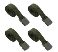 HAKIDZEL Cinturón Resistente de 4 para Nailon Unidades Hombre Ajustable Multifuncional y Adecuado para Entrenamiento Aire Libre y Actividades Variadas