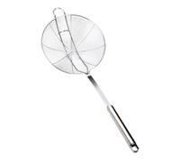 HAKIDZEL Colador de Acero Inoxidable Multifuncional con Gancho Práctico, Utensilio de Cocina para Restaurante y Uso Familiar, Resistente y Fácil de Colgar