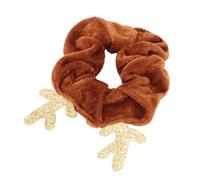 HAKIDZEL Coletero De Terciopelo De Alce Diadema De Cuerdas De Cabello Liga Elástica Cabello Cuerda Para Lavarse La Cara Para Navidad y Otoño Invierno