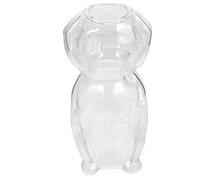 HAKIDZEL Copa de Whisky de Vidrio Transparente Forma de Perro Diseño Único y Adorable Capacidad Grande Adecuado para Bebidas Variadas y Ocasiones Obsequios
