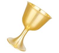 HAKIDZEL Copa Grande de Latón Retro para Ofrendas, Vaso Sagrado de 8 Cm para Templo, Taza Decorativa de Cobre Vintage, Adecuado para Sacrificios y Decoración del Hogar