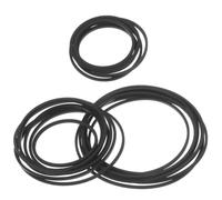 HAKIDZEL Correas de Flauta Dulce y Correas de Casete de Caucho, 60 Piezas, duraderas, Ideales para repetidores y Dispositivos portátiles