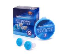 HAKIDZEL Dispositivo Nasal para Reducción de Ronquidos con 2 Unidades en Gel de Sílice y Abs, Portátil con Estuche para Dormir Mejor y Respirar sin Obstrucción