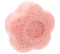 HAKIDZEL Esponja Facial en Forma de Flor Rosa de Material Vegetal Esponjas Limpiadoras Cara y Biodegradable para Tratamientos Faciales Diarios