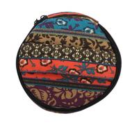 HAKIDZEL Estuche para Guardar Aceites Esenciales Lona de Buena Textura y Prueba de Golpes, 1 Unidad para Botellas de 5Ml, 10Ml y 15Ml, Portable para Uso en Aromaterapia y Viaje