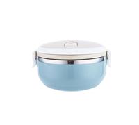 HAKIDZEL Fiambrera Portátil Color Aislamiento Multicapa de Acero Inoxidable Caja de Almuerzo Ligera y Mejor Sellado Color para Viajar o Escuela