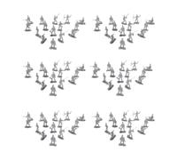 HAKIDZEL Figuras de Soldados de Plástico 200 Piezas para Recreación Militar, Juegos de Imaginación y Fiestas Infantiles Color Aleatorio