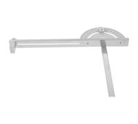 HAKIDZEL Guía para Ingletadora de Mesa Metálica Ligera y Precisa para Uso Doméstico y Carpintería en Madera Accesorio de Medidor de Ángulo