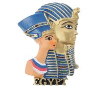 HAKIDZEL Imán de Resina para Nevera Estilo Antiguo Egipto Función para Sujetar Recetas y Notas, Decoración Magnética para Puertas y Cubículos