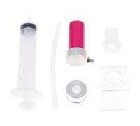 HAKIDZEL Juego de 4 Moldes DIY para Lápiz Labial Casero Silicona Flexible, Soporte Agujero y Anillo Desmontable, Accesorios para Hacer Bálsamo Labial, Kit Portátil para Color Aleatorio