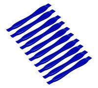 HAKIDZEL Juego de Palancas de Precisión para Desmontar Pantallas, 10 Piezas, Herramienta Doble Cabezal Tipo Calabaza, Color Azul, Kit para Reparación de Teléfonos Móviles, Tabletas