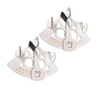 HAKIDZEL Kit de Montaje de Sextante de Madera 2 Piezas para Juguete Científico Educativo de Bricolaje para Aprender Refracción de Luz y Habilidades Manuales Proyecto Escolar Náutico