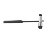 HAKIDZEL Martillo de Reflejos Neurológico Ligero y Fácil de Limpiar Doble Cabeza de Abs y Aleación de Zinc para Exámenes Neurológicos y Formación Profesional