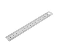 HAKIDZEL Medidor de Acción de Guitarra Eléctrica de Acero Inoxidable, Regla Portátil de 15 Cm Borde Recto para Medición Precisa y Uso Versátil en Luthier
