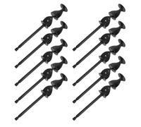 HAKIDZEL Mezclador para Resina Epoxi en Abs Negro, Pack de 10 Piezas para Base y Pintura, Mezcla sin Grumos Convección Vertical Adecuado para Manualidades