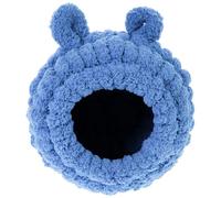 HAKIDZEL Nido para Loros de Coral Fleece Cálido y Desmontable, Cama Colgante para Jaula de Mascotas, Casa para Dormir y Jugar Sensación de Seguridad