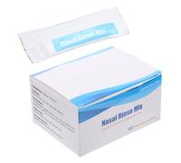 HAKIDZEL Paquetes de Sal para Lavado Nasal 2,7 G X 40, Solución Salina Fisiológica para Irrigadores Nasales, para Cuidado Nasal Diario y Alivio Respiratorio